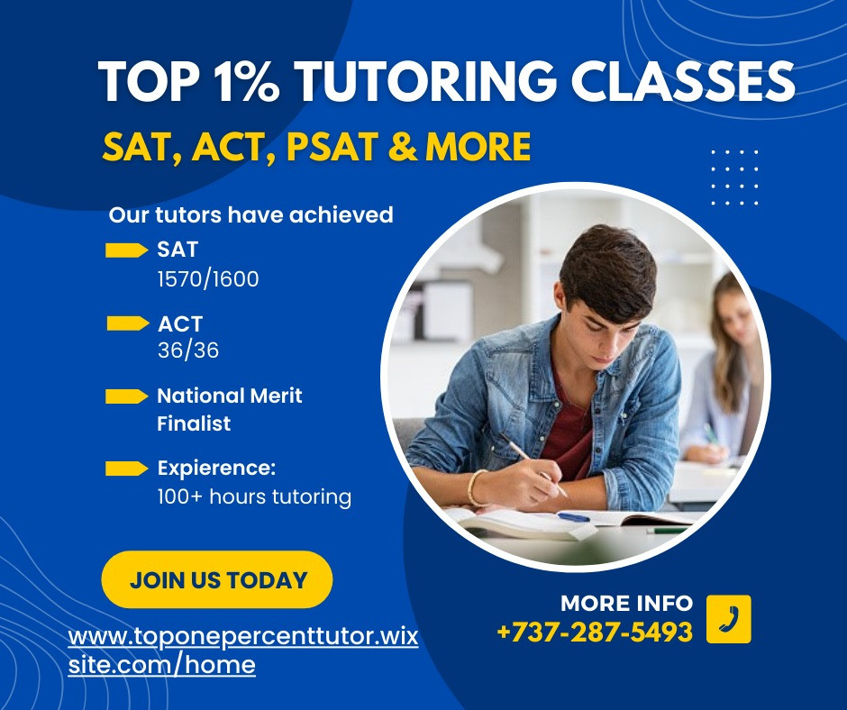 Top 1% Tutoring Classes